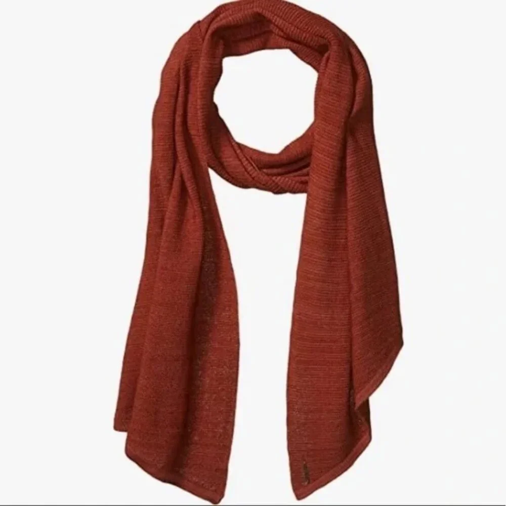Prana Elle Knit Burnt Orange Fall Winter Knit Scarf STYLE#U63190698